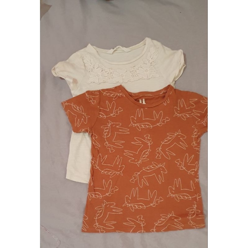 H&m พรีเลิฟ h&เสื้อยืดเอ็ม & เสื้อยืดผ้าฝ้ายโบนัส