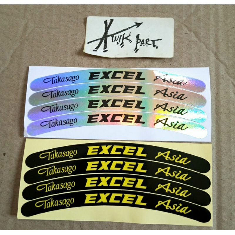 สติ๊กเกอร์ขอบ Takasago Excel asia