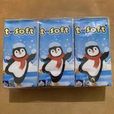 T-SOFT POCKET TISSUE 10 แพ็ค // TSOFT CONTAINS 6 PACK