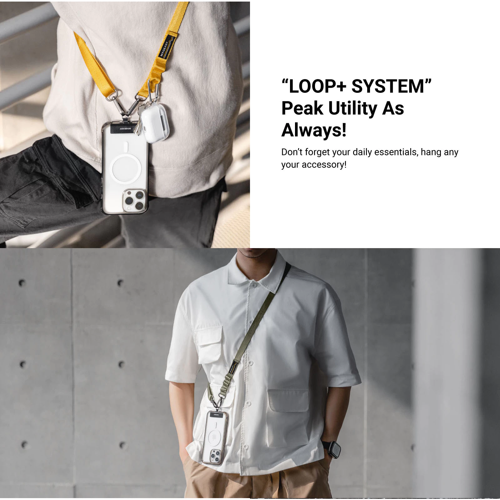 GANTUNGAN สายรัดสลิง Lanyard HP Gadget Mageasy 20mm thumbnail 5