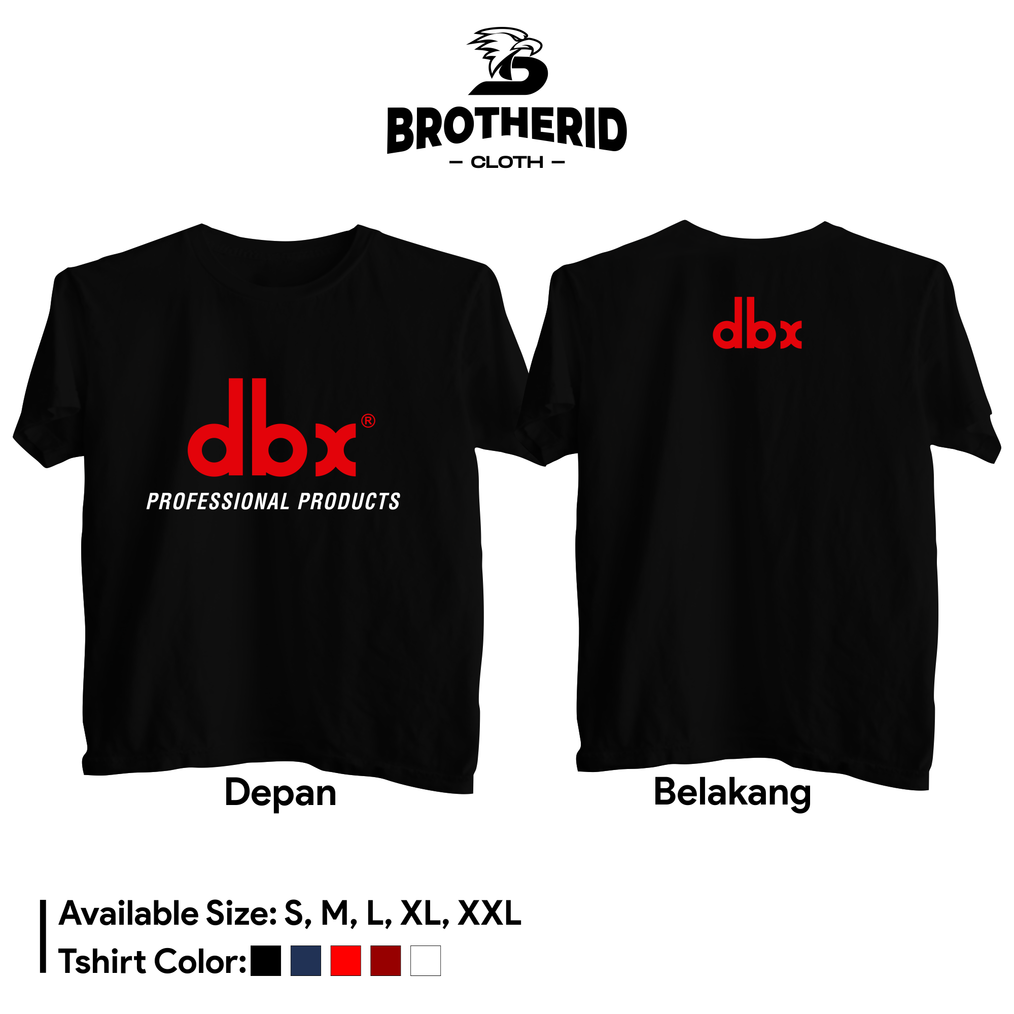 Dbx Professional Audio Productions เสื้อยืดเสียง Operator เสื้อ