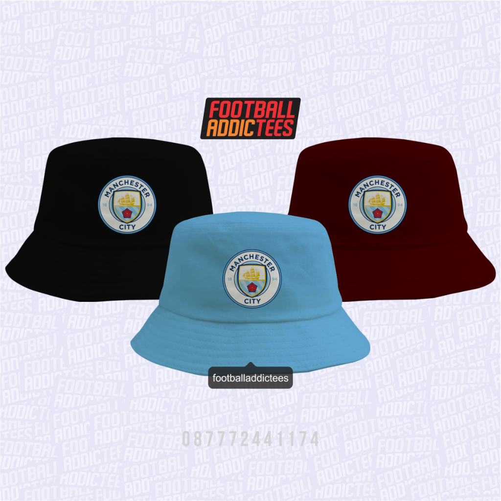 MANCHESTER CITY FOOTBALL BUCKET HAT