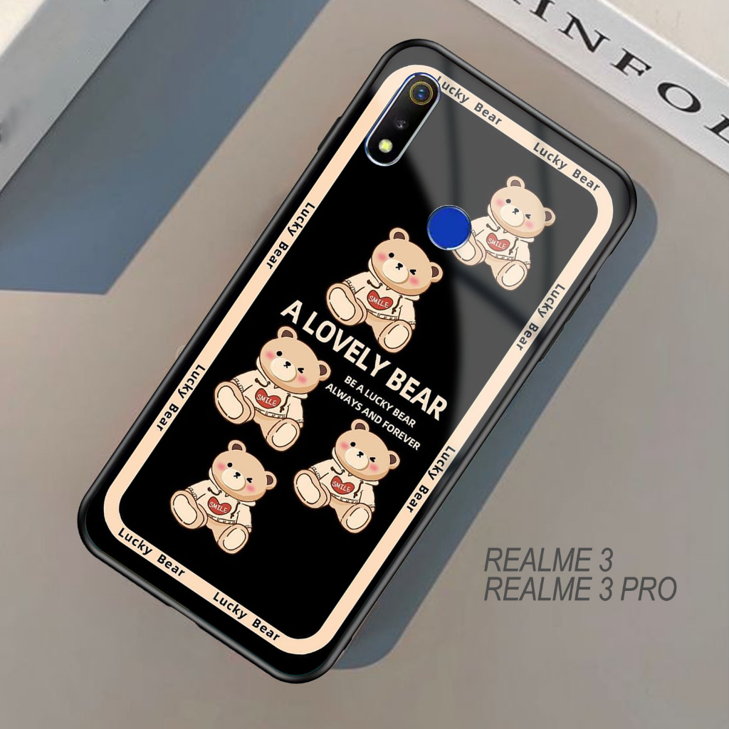 Realme 3 / 3 Pro Case Motif B34R Hardcase 2D Glossy - เคสเงา - Softcase - เคสโทรศัพท์ Hp Glass Handp