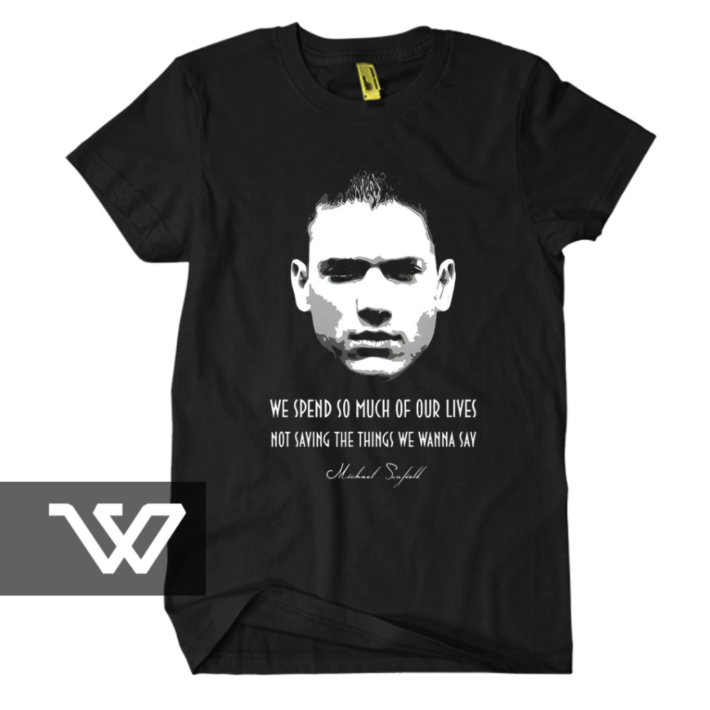 เสื้อยืด PRISON BREAK MOVIE SIZE S - 7XL ADULT JUMBO BIGSIZE BIG SIZE & CHILDRENS เสื้อยืดพรีเมี่ยมเ