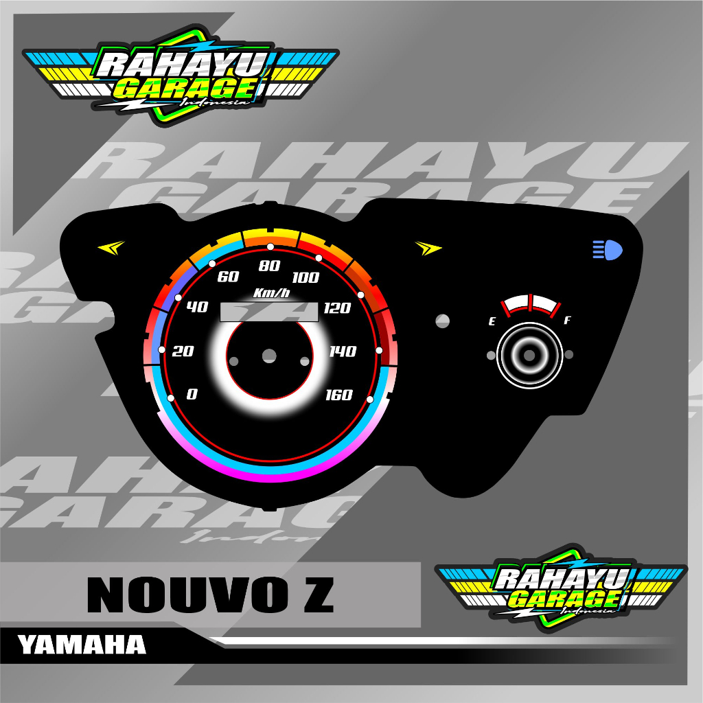 แผงมิเตอร์ สปีโด้ nouvo z แบบกําหนดเอง nouvo z
