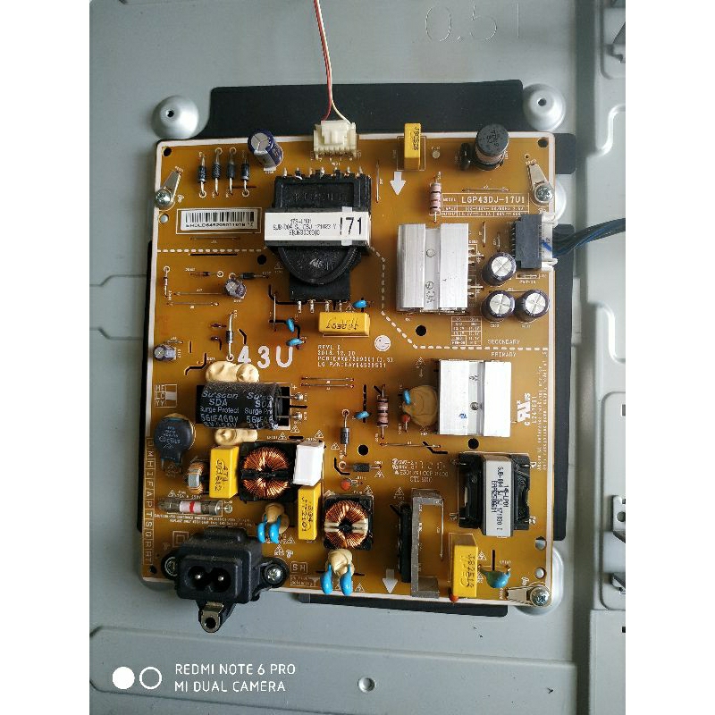 PSU - POWER SUPLAY - REGULATOR - SMPS - LG - 43UJ632T - 43UJ632 - ใหม่ต้นฉบับ