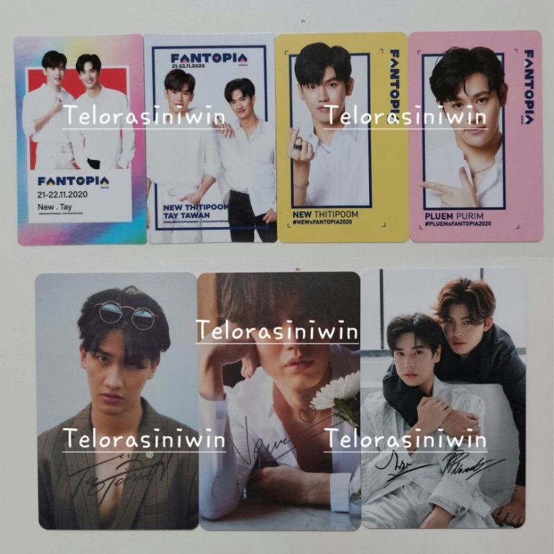 [Ready] Fantopia Card การ์ดอย่างเป็นทางการและพิเศษ Tay ใหม่