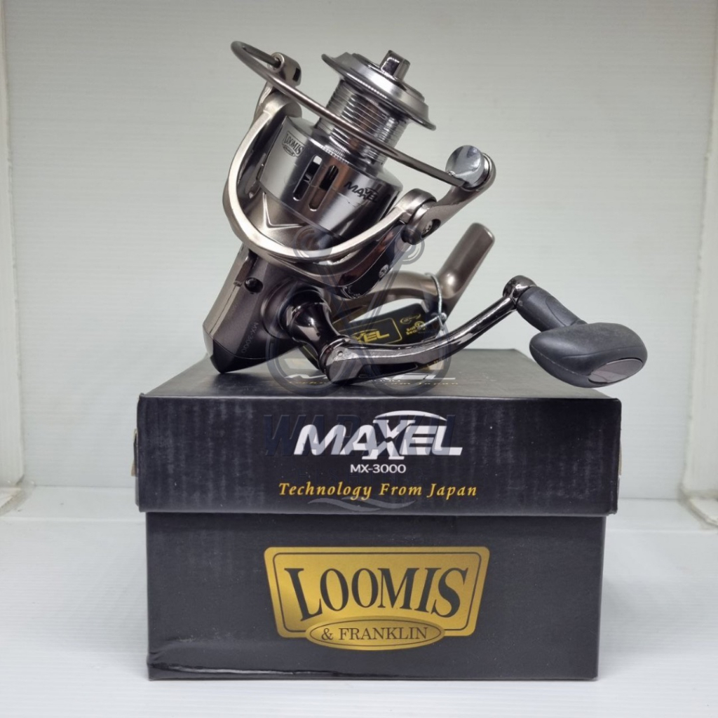 Loomis Maxel 1000/2000/3000 รอกตกปลา+Bonaus POUCH