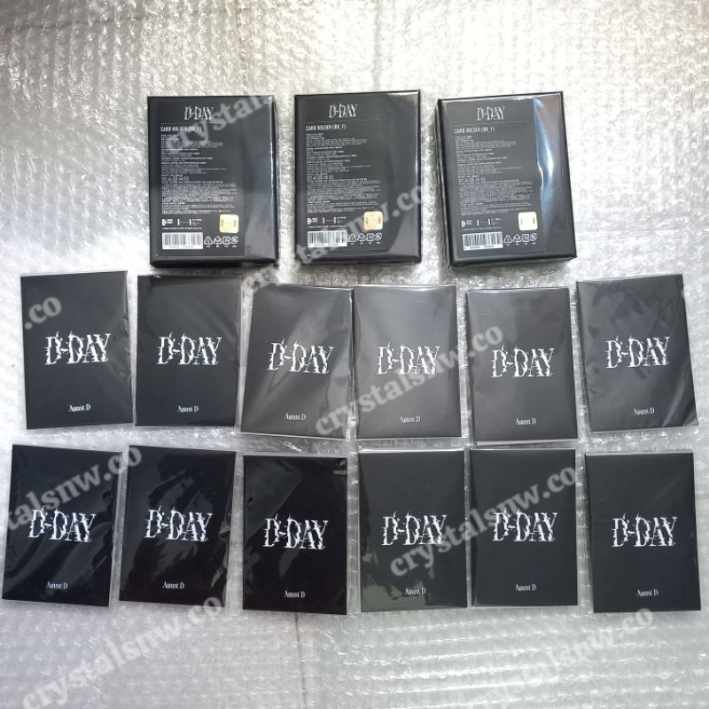 SUGA D-DAY MERCH PAYMENT
