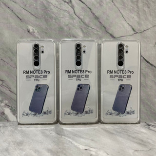 เคสโทรศัพท์มือถือแบบนิ่ม TPU เจลลี่ใส ลายอวกาศ สีขาว สําหรับ Redmi Note 8 Redmi Note 8 Pro Redmi Note 9 Redmi Note 9 Pro Redmi Note 9s