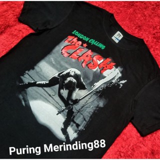 เสื้อยืด พิมพ์ลาย The Clash London Calling