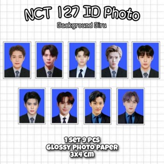 Nct 127 Pas รูปภาพ ID 1 ชุด 9 ชิ้น