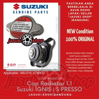 ฝาหม้อน้ํา 1.1 Suzuki Ignis S Presso Spresso Original SGP