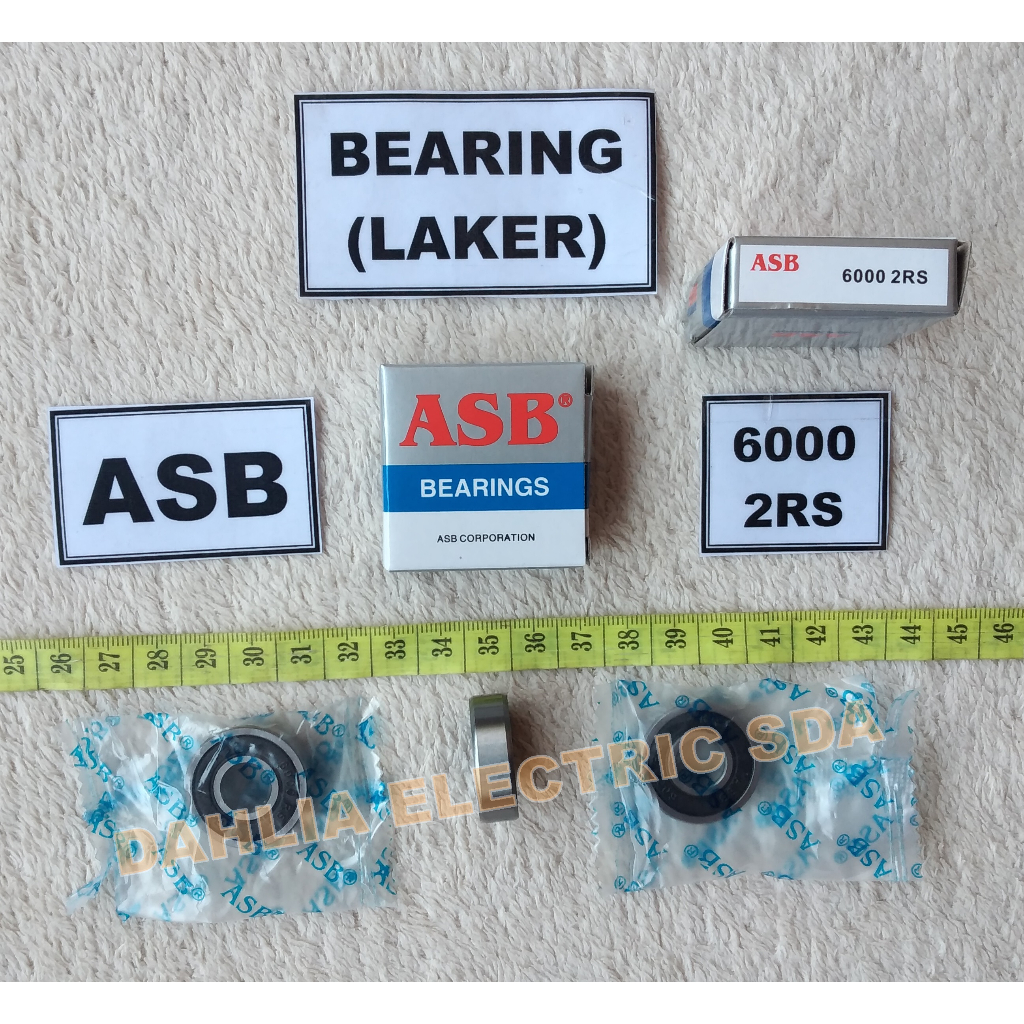 BEARING (LAKER) 6000 2RS ASB