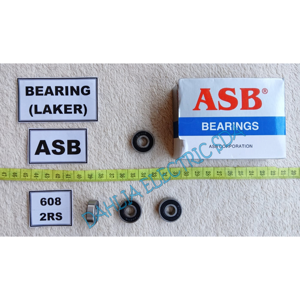 BEARING (LAKER) 608 2RS ASB