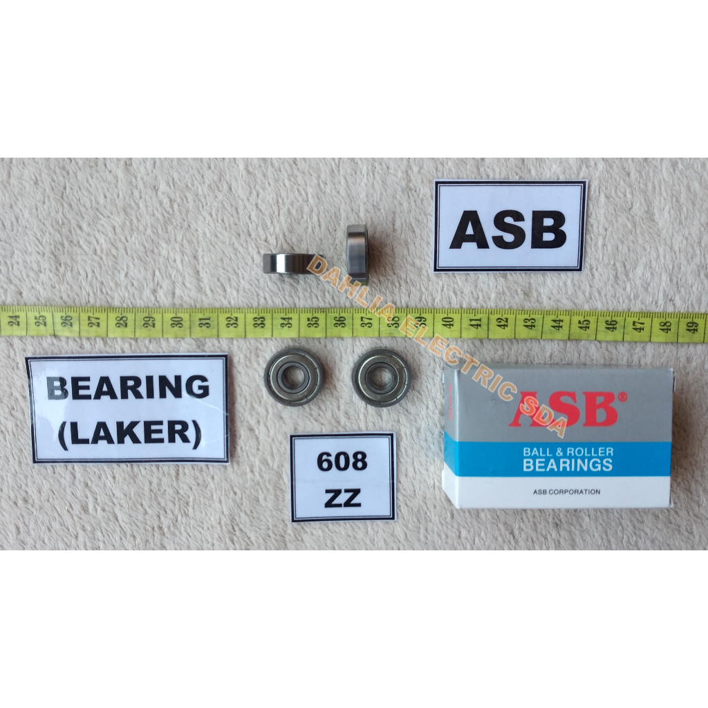 BEARING (LAKER) 608 ZZ ASB