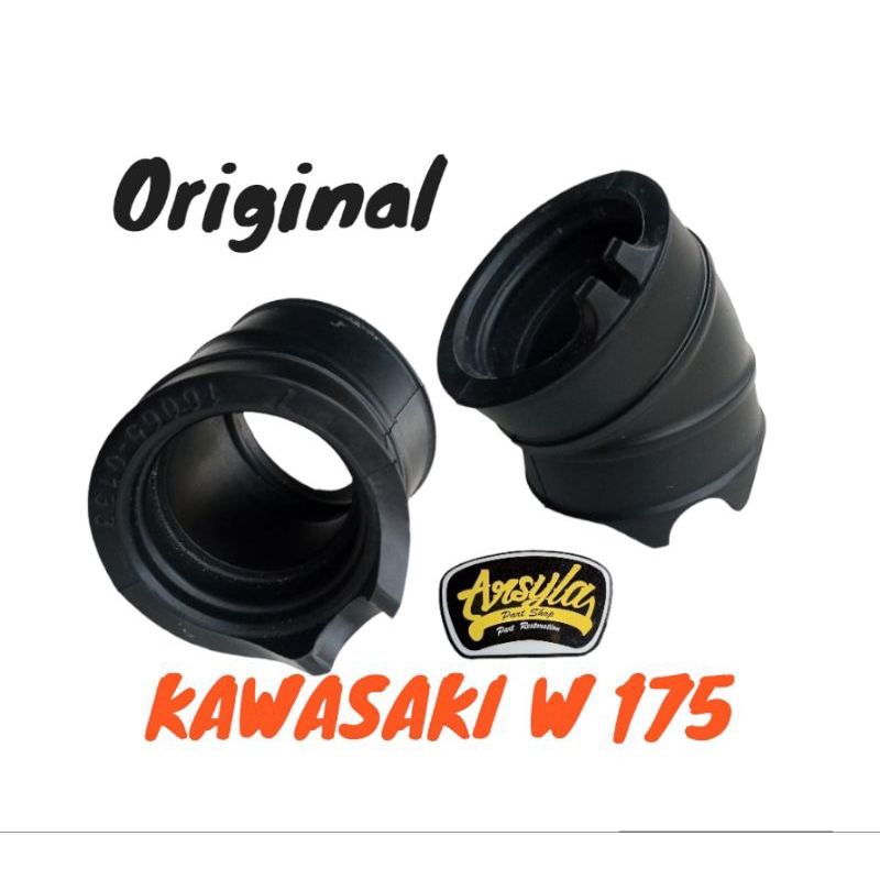 Original Kawasaki w 175 w175 ยางท่อร่วมไอดีคาร์บูเรเตอร์
