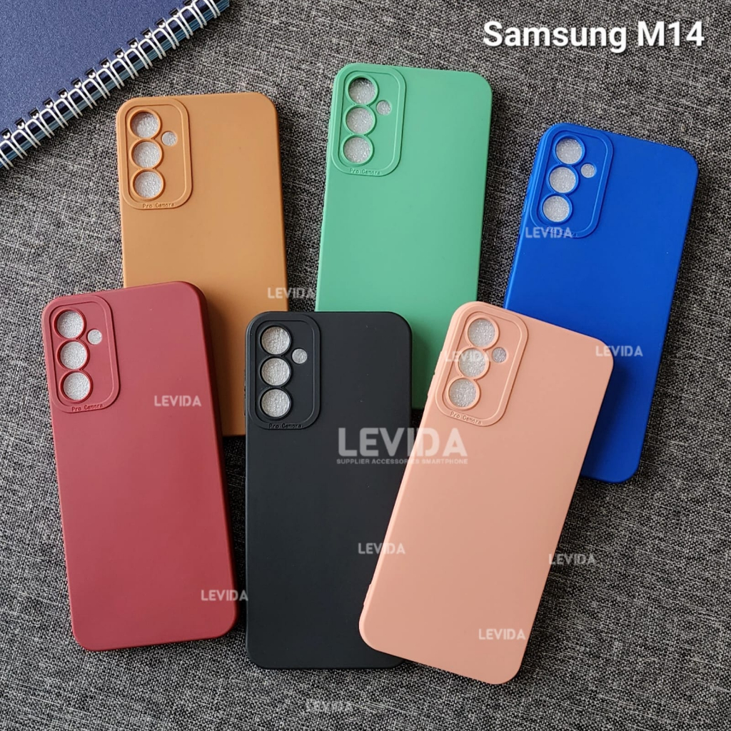 Samsung M14 5g case Pro Camera Macaron Color Case Samsung M14 5g CPRO