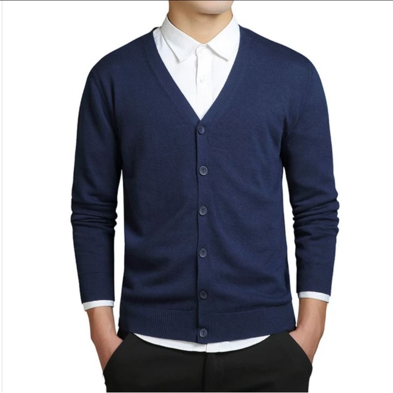 MENS KNITTED Cardigan MENS SWETER เสื้อผ้าผู้ชาย