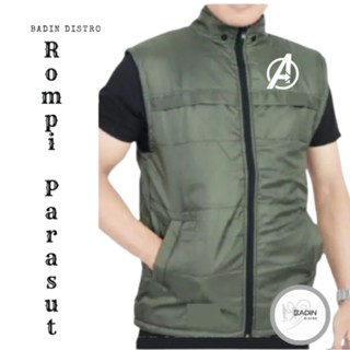 เสื้อแจ็กเก็ต เสื้อชูชีพ ป้องกันหน้าอก พรีเมี่ยม ลาย Avenger สําหรับผู้ชาย