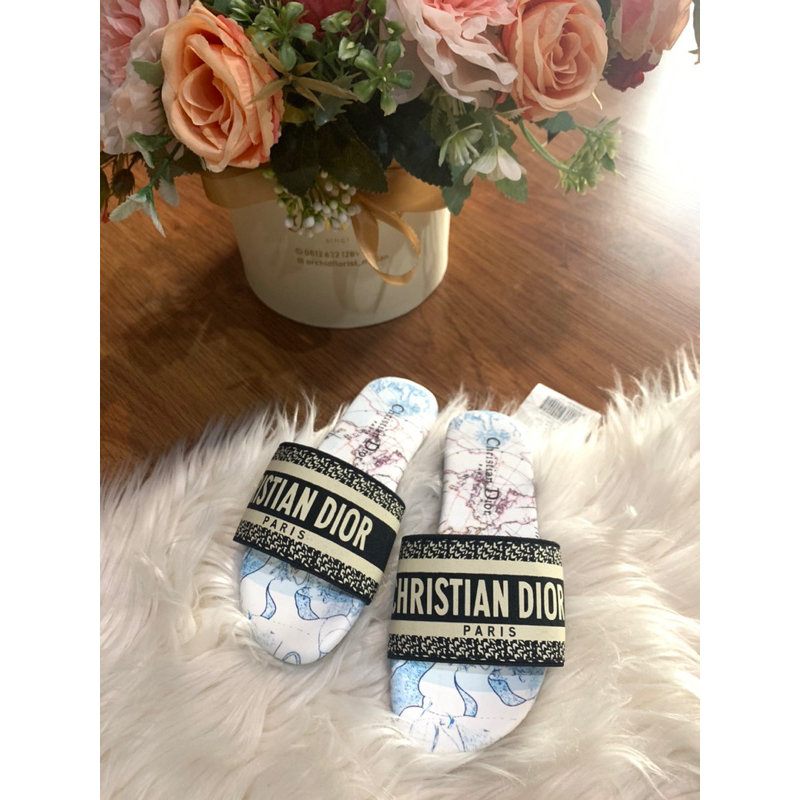 รองเท้าแตะเด็กผู้หญิง Dwell สีฟ้าอ่อน Di**