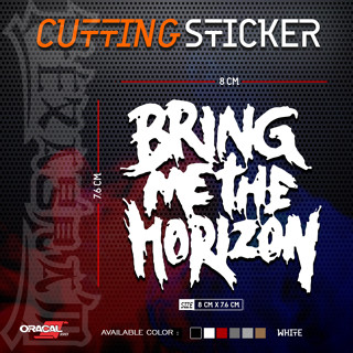 สติกเกอร์โลโก้ข้อความ BRING ME THE HORIZON | สติกเกอร์โลโก้ Bring ME THE HORIZON สําหรับติดตกแต่ง