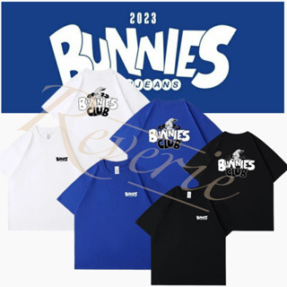 Kaos เสื้อยืด ลาย TOKKI BUNNIES CLUB NEWJEANS 2023 MERCH BAJU KPOP ใหม่ กางเกงยีนส์ พัดลม ประชุม DANIELLE HYEIN HAERIN - OUTFIT IDOL