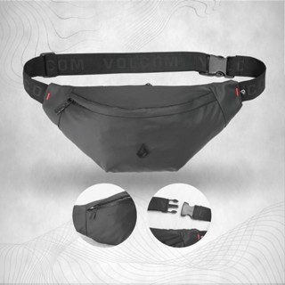 Volcom WATERPROOF กระเป๋าสะพายข้าง โลโก้ VOLCOM กันน้ํา WATERPROOF WAISTBAG VOLCOM