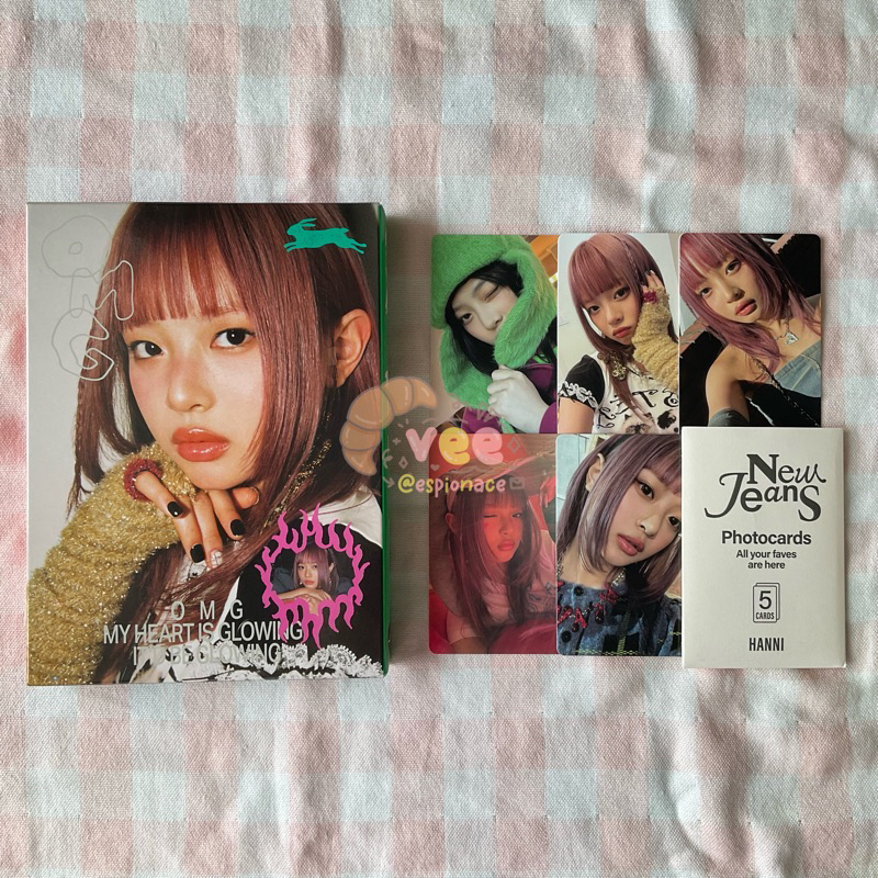NewJeans OMG / Ditto Message Card [Hanni/Danielle/Hyein ver.]