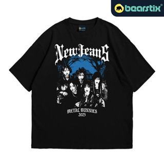 Bearstix - เสื้อยืดยีน โอเวอร์ไซซ์ ลาย Kaos New Jeans Get Up Baju MetalBunnies Haerin Hanni [ลดราคา] Hyein Danielle