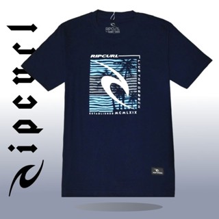 Ripcurl เสื้อยืด ผ้าฝ้าย พรีเมี่ยม พิมพ์ลาย SURFING DISTRO 30s สําหรับผู้ชาย