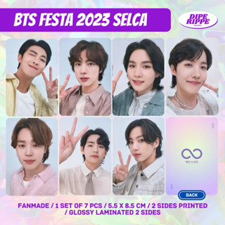 (โฟโต้การ์ด Bts) BTS FESTA 2023 SELCA BANGTAN