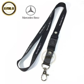 Mercedes-benz LANYARD สายคล้องบัตร ID ที่แขวนพวงกุญแจ / ที่แขวนโทรศัพท์มือถือ