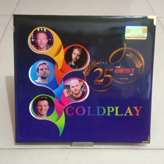 แผ่น Cd Audio Coldplay The Best Of 25 Yaers Music Barat K2HDpro (4 แผ่น)