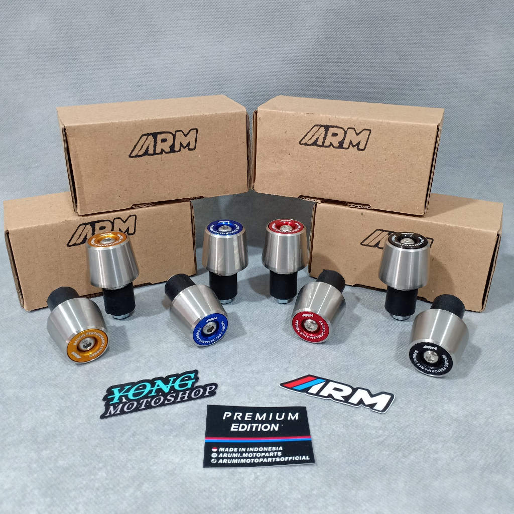 Jalu PREMIUM Stainless Universal TWO TONE ARM แฮนด์
