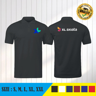 เสื้อโปโล คอปก DISTRO PROVIDER XL AXIATA สําหรับผู้ชาย และผู้หญิง