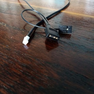 Mb สายเคเบิลซิงค์ 2pin 2 สาย DarkFlash CF8 Pro เป็น ARGB Header 3pin 5V