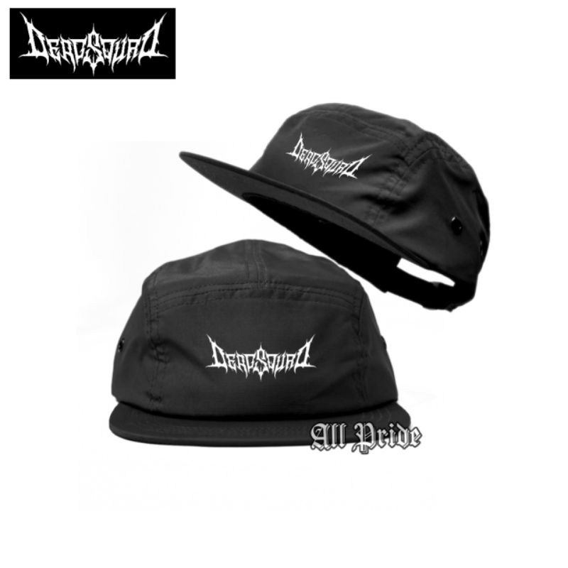 Lokal Premium Snapback 5 Panel หมวก / หมวกห้าแผง / หมวก Distro สําหรับผู้ชาย ผู้หญิง / DEADSQUAD