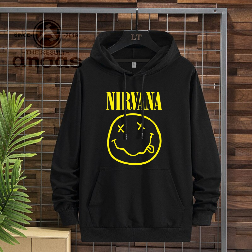 เสื้อกันหนาว - เสื้อฮู้ด Jumper - Nirvana - Unisex