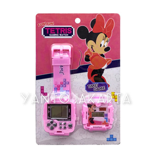 Minnie GAME TETRIS นาฬิกาข้อมือ สําหรับเด็กผู้หญิง