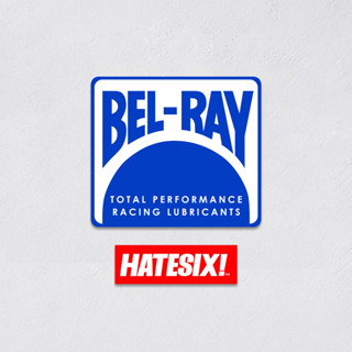 สติกเกอร์รูปลอก ลาย Bel-ray Belray enduro Cafe racer Hatesix สไตล์วินเทจ สําหรับตกแต่งคาเฟ่