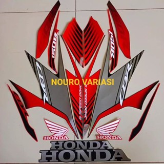 แถบติดตัวรถมอเตอร์ไซค์ มาตรฐาน สีแดง สีดํา สีฟ้า สําหรับ Honda Cbr150 2021