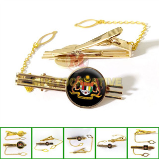 Jata Negara Tie Clips - คลิปหนีบเนคไทบาร์ KPM เนคไท คลิปมาเลเซีย