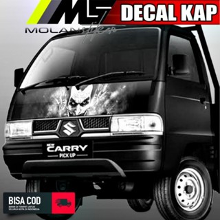 สติกเกอร์รูปลอก สําหรับติดตกแต่งห้องโดยสารรถยนต์ Suzuki Carry Futura &amp; Mitsubishi Colt T120SSปิ๊กอัพโจ๊กเกอร์ ฮู้ดพกพา