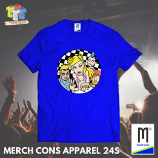 Bmd203 | Kaos BAND ป้ายแท็ก MERCHCONS APPAREL ไม่มีคู่ | ขนาดด้านนอก