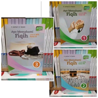 ขาตั้งหนังสือ Mts Book Sale Lets Understand Fiqih Grade 7th 8 9 Erlangga