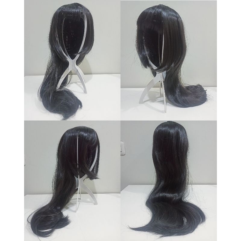 Wts วิกผมคอสเพลย์ Daily Hime Cut Jabami Yumeko Black Long Preloved