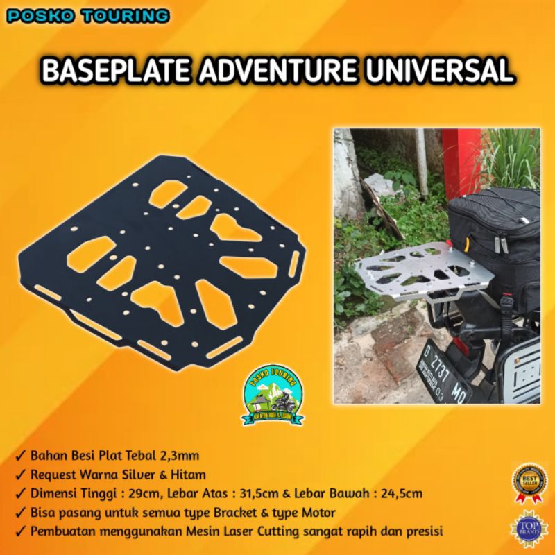 Universal Baseplate Box Universal Baseplate Duffle Bag สําหรับรถจักรยานยนต์ทั้งหมด