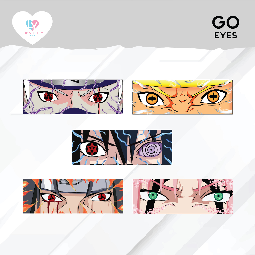 Naruto Hologram Slap Sticker (Hp, Laptop, PC) GO STICKER