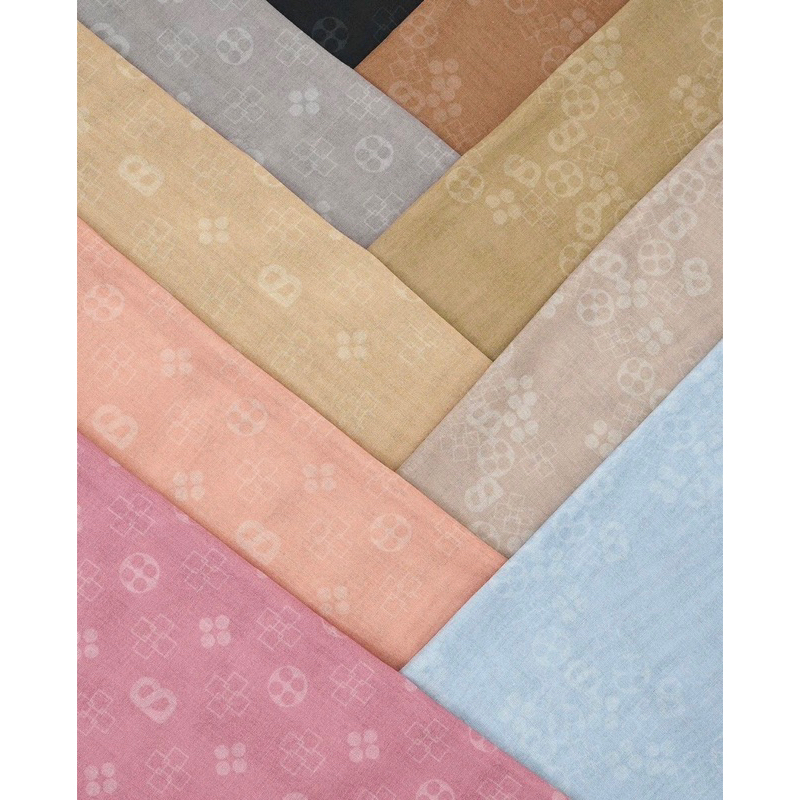Buttonscarves Monogram Voile Square 2.0